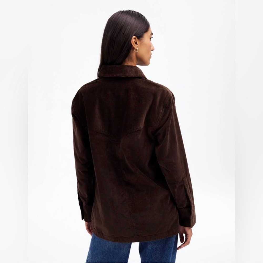 Madewell Corduroy Relaxed Shirt Jacket - Picture 3 of 9